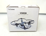 Helizone Sparrow remote control quadcopter drone in retail box