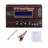 80W 6A Lipo Battery Balance Charger Discharger Upgrade Version & Charging Cables Battery
