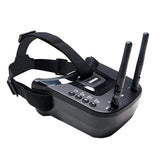 QWinOut Mini FPV Brille Doppelantenne Empfang 40CH f¨¹r FPV Racing Drone