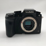 Panasonic LUMIX DMC-G7 Black Mirrorless Digital Camera Body with Accessories