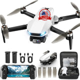 Drone con c¨¢mara para adultos, 2K FPV plegable 5G GPS, Retorno autom¨¢tico