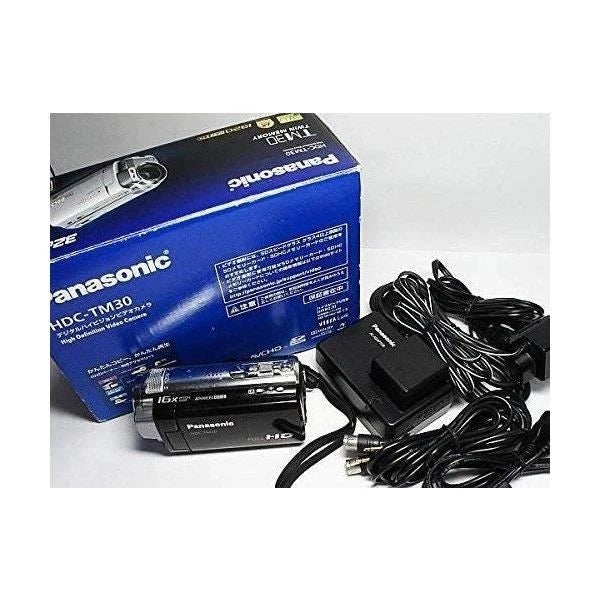 Panasonic HDC-TM30 HD Video Camera Onyx Black Digital Camcorder From Japan