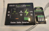 EcoPower Electron Mini + Lipo Battery Intelligent charging Bundle + AA Batteries Battery