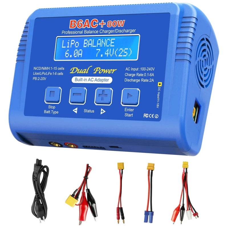 Multi-Function RC Battery Charger 1-15S NiCD NiMH Battery