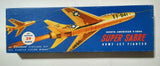 Vintage HOBBY-TIME NORTH AMERICAN F-100A SUPER SABRE Flying Jet Model, NOB