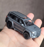 Masdi 1:64 Gray LC300 Land Cruiser ORV SUV Sports Model Diecast Metal Car