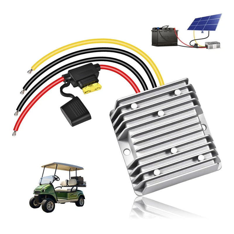 DC DC Professional 48V 36V To 12V Voltage Regulator 240W 20A Waterproof Fuse