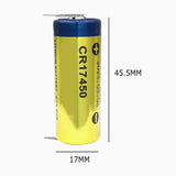 3V 2100mAh CR17450 Battery Welding Foot Model Battery Non-rechargeable Battery Battery