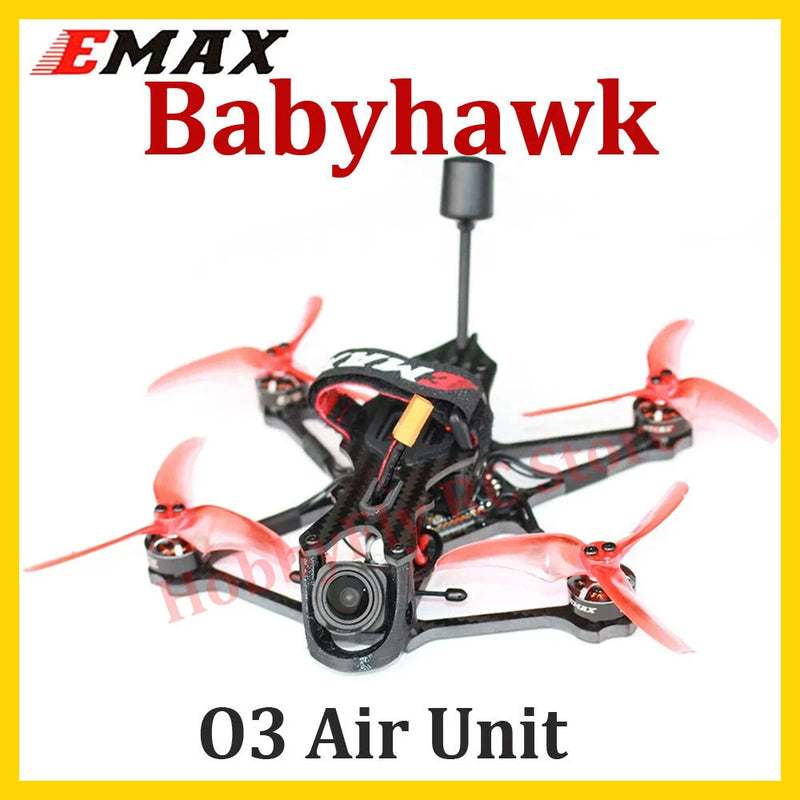 EMAX Babyhawk FPV drone with 03 Air Unit and HD camera