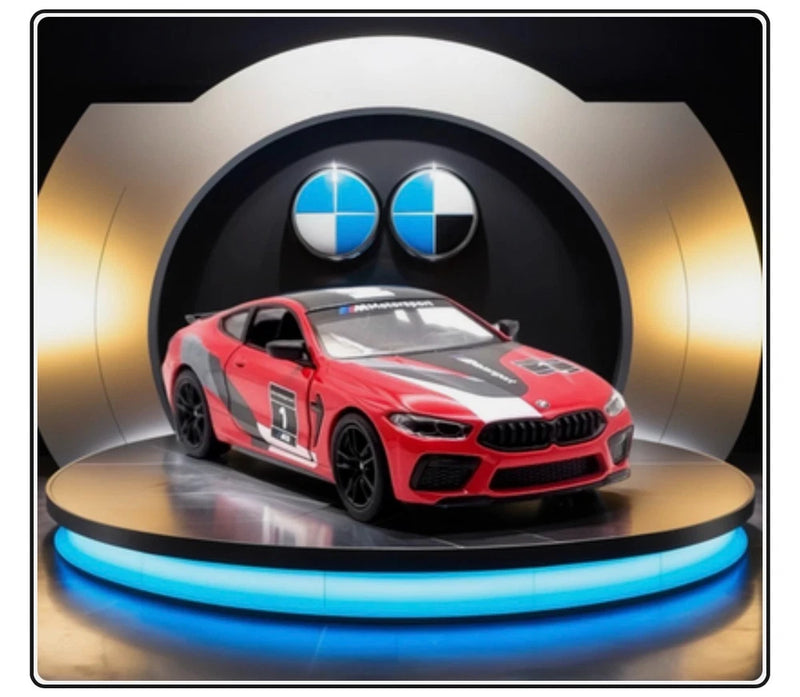 BMW M8 COMPETITION COUPE 1:38 Scale Diecast Model Car Toy KINSMART Collectible