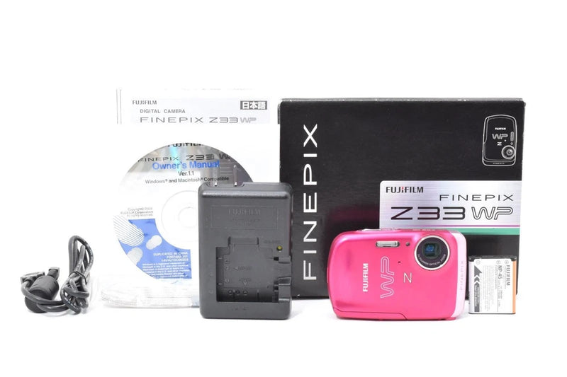 Fujifilm FinePix Z33WP Pink Compact Digital Camera Tested Working Japan