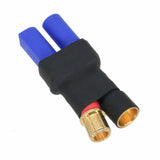 HXT 8mm Male+/Female- to EC5 Female No Wires Adapter RC Lipo Battery Toy FPV UAV