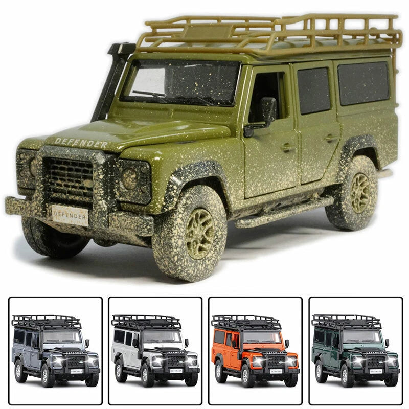 Land Rover Defender 1/32 Off-road Vehicle Model Car Alloy Diecast Toy Kids Gift