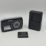 Panasonic Lumix DMC-S3 14.1MP Compact Digital Camera + Battery + Charger