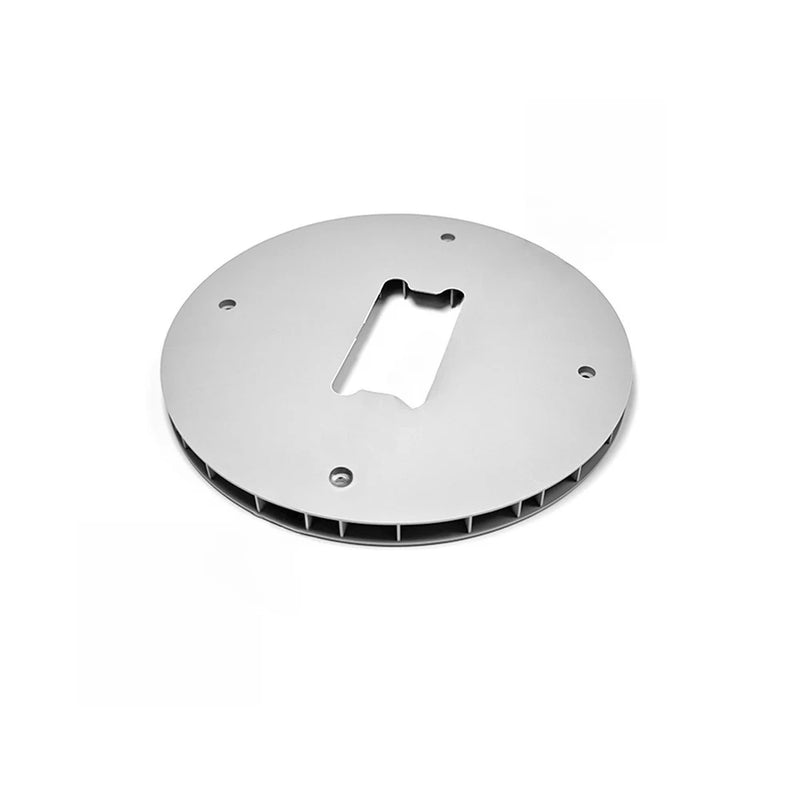 Gray circular motor cover with center mounting cutout and cooling vents for DJI T70/T70P