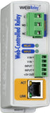 Webrelay Ethernet Relay & Digital Input Module - Remote Access 9-28 VDC