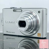 Panasonic LUMIX DMC-FX66 Compact Digital Camera 12.1MP Silver 25mm Wide, 5x Zoom