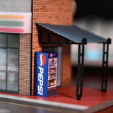 Diorama 1/64 Vending Machine Model Garage Store Scene Display Model Accessories