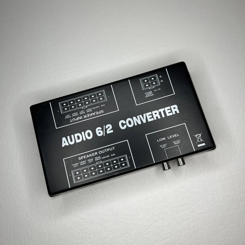 RIVERPARK Audio 6/2 Converter PN: AS62-01 Speaker Output / Input