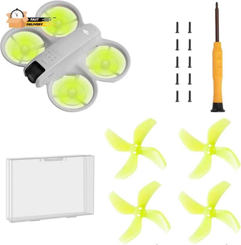 Drone Colorful Propellers for DJI Neo Low Noise Propellers Light Weight Durable