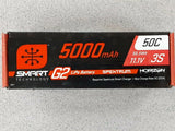 Spektrum RC LiPo battery pack, 5000mAh 50C 11.1V 3S with IC3 connector