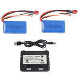 7.4V 1400mAh Lipo battery charger for Wltoys A959-B A969-B A979-B K929-B RC toys