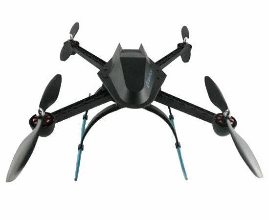 IDEA FLY IFLY4 RTF quadcopter drone with four black propellers and blue landing legs
