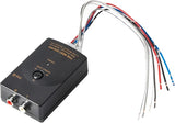 NuIth Car Audio Speaker Wire to RCA Line Output Converter, 2-Channel black