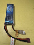 Blue 3S 2200mAh LiPo battery with Deans T-plug connector, 11.1V