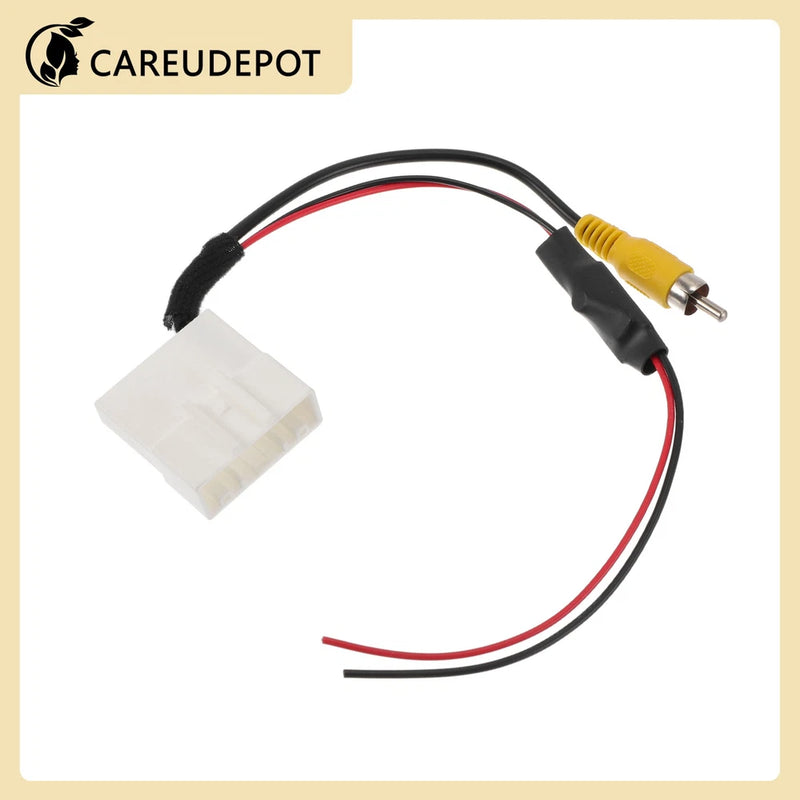 Rear View Camera Adapter Wire Harness Cable for Toyota Tundra 2014 RCA