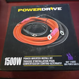 PowerDrive 1500W Power Inverter Installation Kit (PDIKT1)