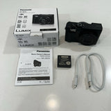Panasonic LUMIX DC-ZS70 Digital Camera Black 30X Zoom w/Manual & Box