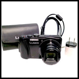 Panasonic LUMIX DMC-ZS25 Digital Camera 16.1MP 20x Zoom HD Leica Charger SD Card