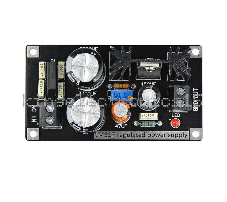 LM317 AC DC-DC Adjustable Rectifier Filters Regulated Power Supply Module NEW