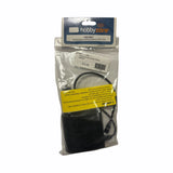 HobbyZone 2-cell LiPo DC battery charger with power cable, black