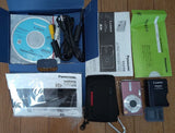 Panasonic DMC-FX7-T LUMIX Pink Digital Camera Set Untested Excellent Condition