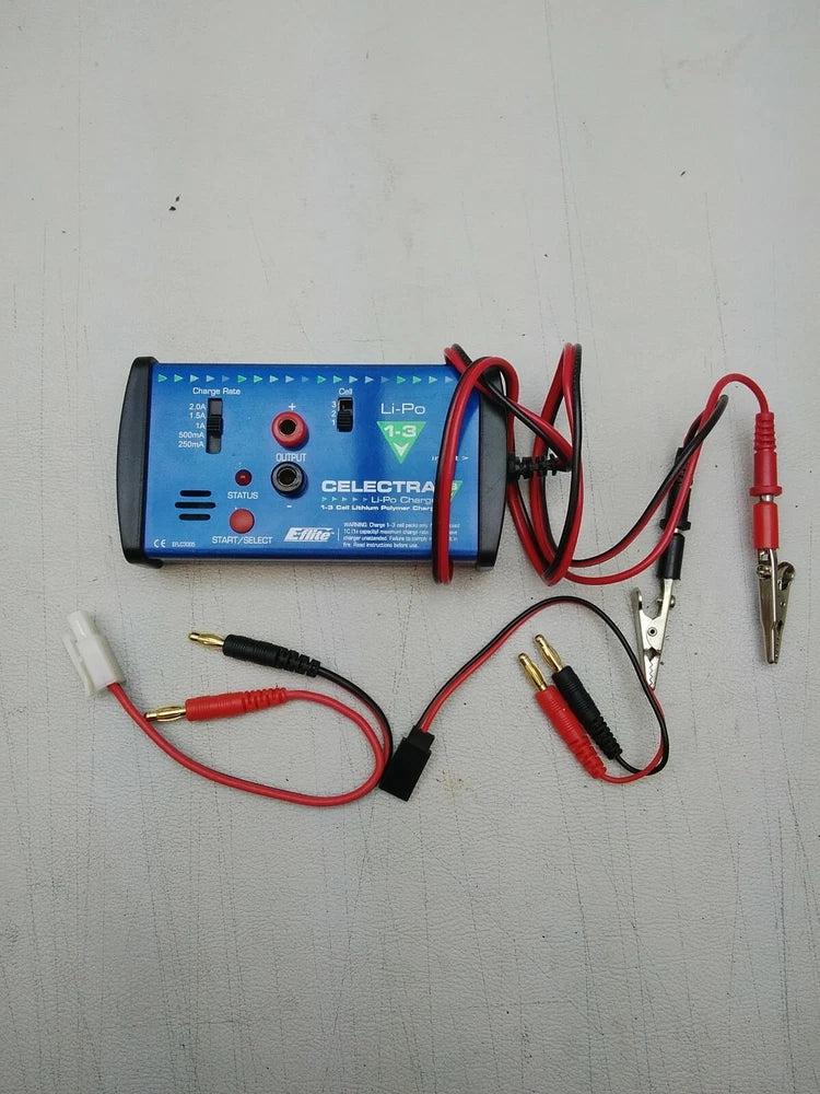 E-flite Celectra 1-3s LiPo Charger Battery