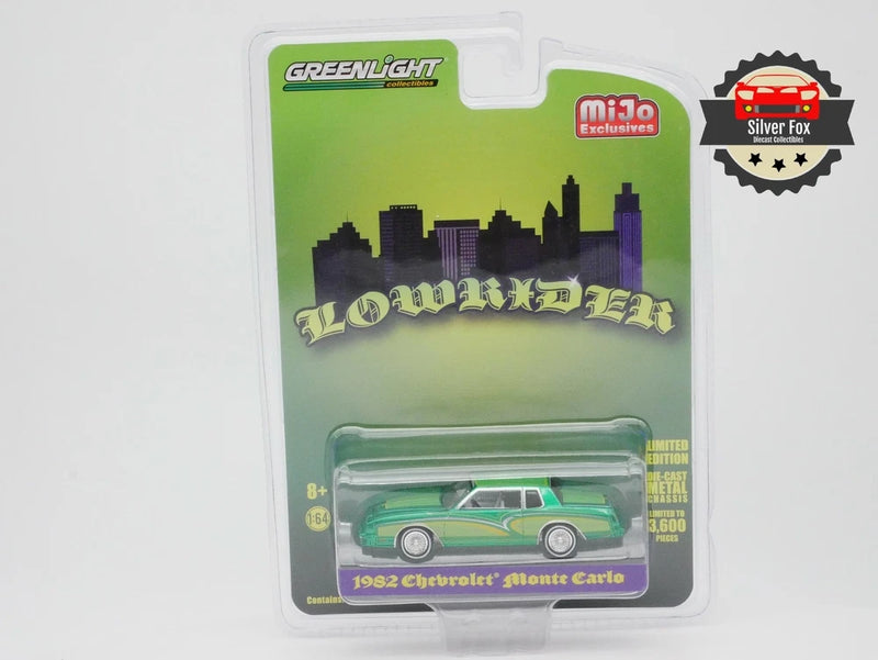 GREENLIGHT 1982 CHEVROLET MONTE CARLO CHASE EXCLUSIVE 1:64 SCALE DIECAST