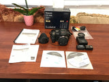 Panasonic Lumix FZ100 Digital Camera Original box and accessories