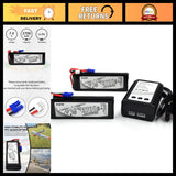 2-Pack 7.4V 2700mAh LiPo Battery 10C for Hubsan X4 H501S H501C Drone Upgrade Battery