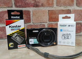 Lumix DMC-SZ8 12x Zoom Camera w/NEW Non OEM Power Adapter & Charger
