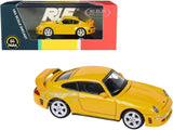 RUF CTR2 BLOSSOM YELLOW 1/64 DIECAST MODEL CAR BY PARAGON PA-55372