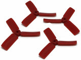 NEW DALPROP Bullnose Tri Blade Red Propeller [4pcs] : FPV Drone