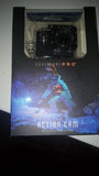 Adventure Pro action camera with lens in retail box