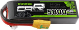 7.4V 100C 5800mAh 2S2P Lipo Battery with XT90 S Plug for RC Car Boat Truck