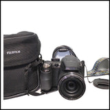 Fujifilm FinePix S Series S3200 14.0MP Digital Camera - Black 16GB SD Card Case