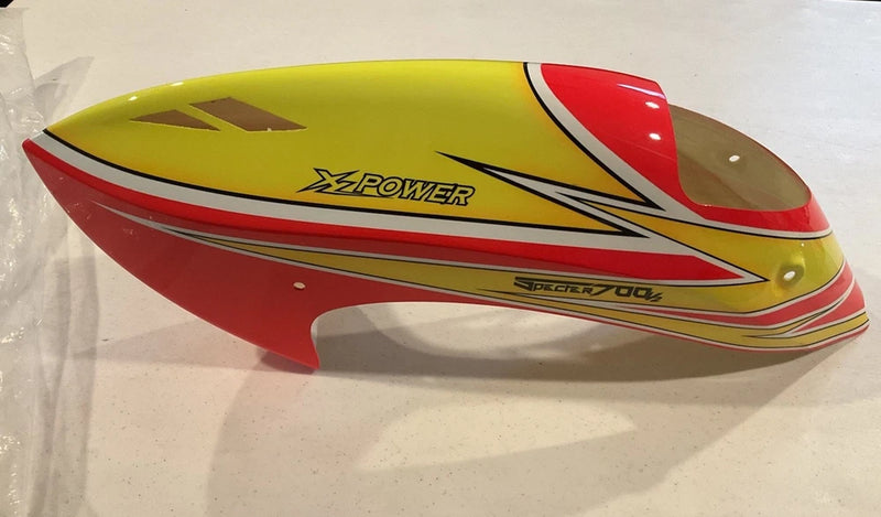 XLPower Specter 700 V2 Nitro Helicopter Canopy