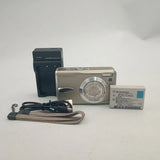 FUJIFILM FinePix F30 Compact Digital Camera Silver Tested Excellent Condition