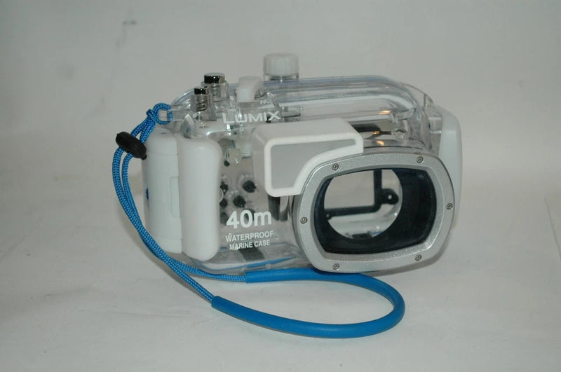 Panasonic Lumix DMC-TZ1 camera with underwater Marine Case