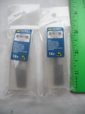 Keyhole saw blade set, 2-pack, horizon design, in clear sealed bags